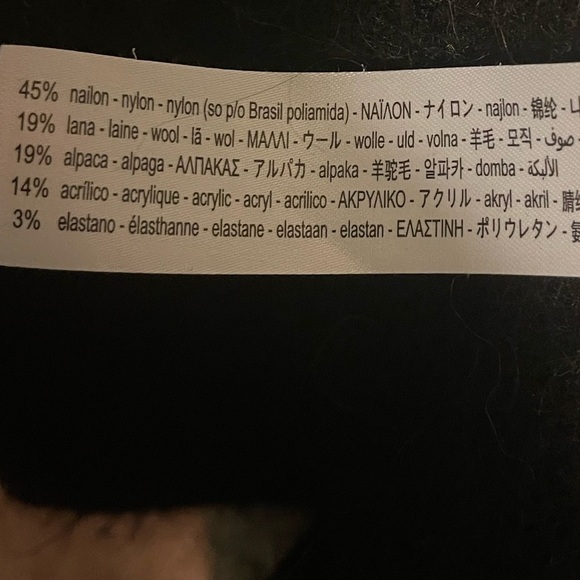 Zara Alpaca Wool Blend Top​​​​​ - Picture 3 of 4